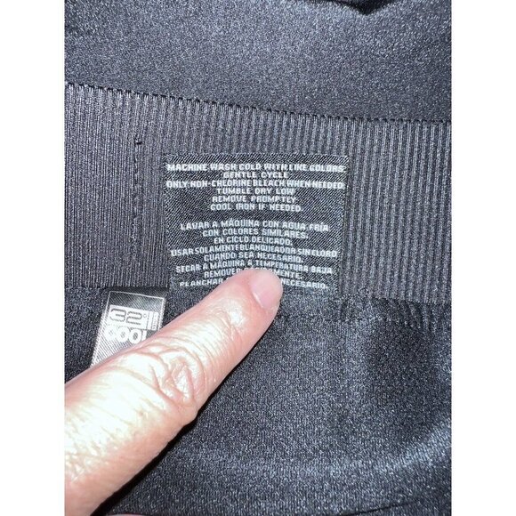 32 DEGREES Cool Black Elastic Waist Pockets Golf Tennis Skort Skirt - Picture 8 of 8